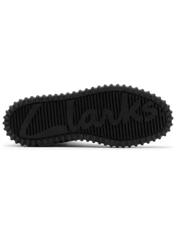 Leder-Boots in Schwarz