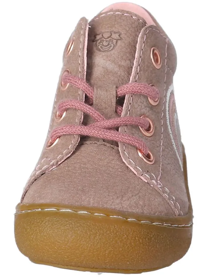 Leder-Boots "Kally" in Rosa