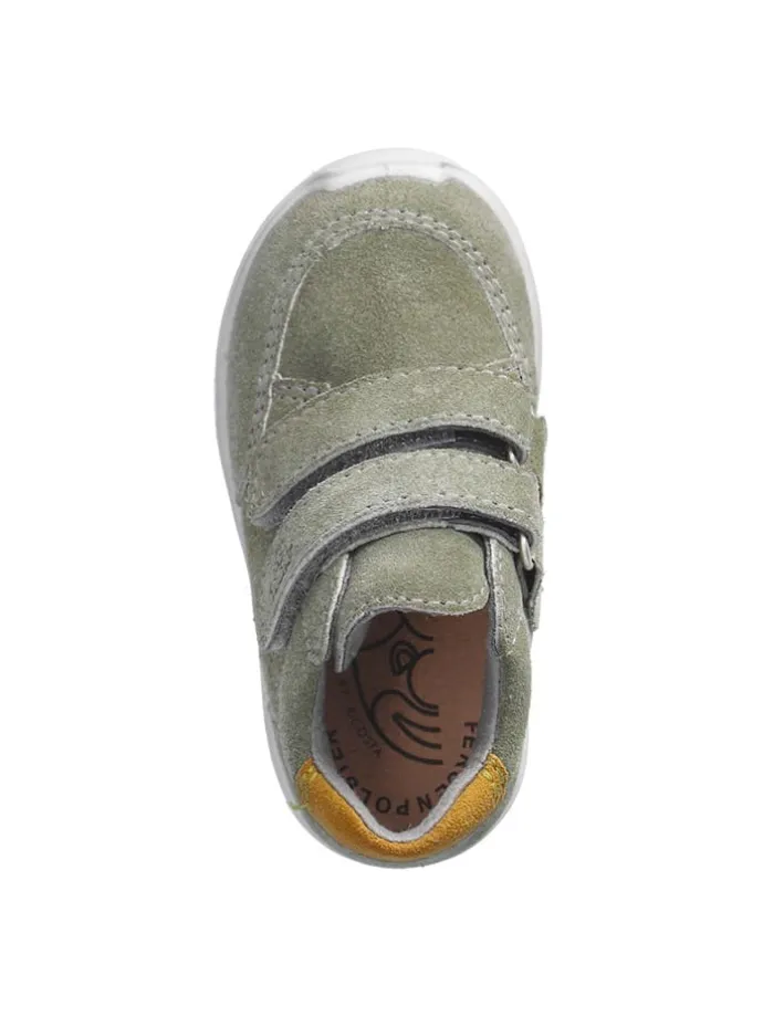 Leder-Boots "Kian-S" in Khaki