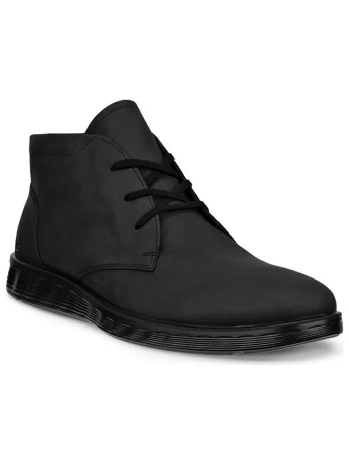 Leder-Boots "Lite" in Schwarz