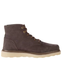 Leder-Boots "Narrate" in Dunkelbraun