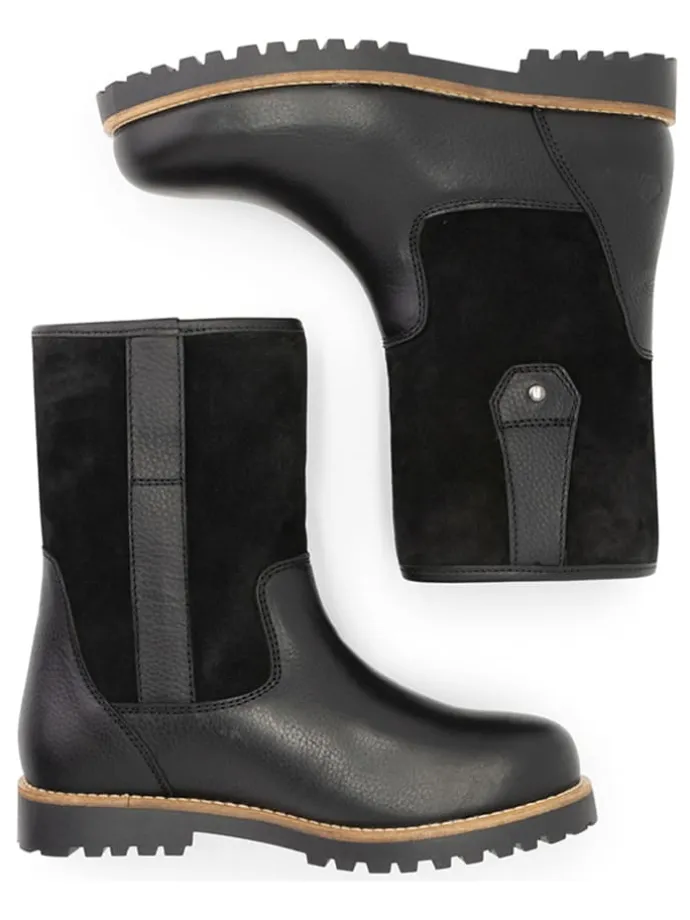 Leder-Boots "R.Cassels" in Schwarz