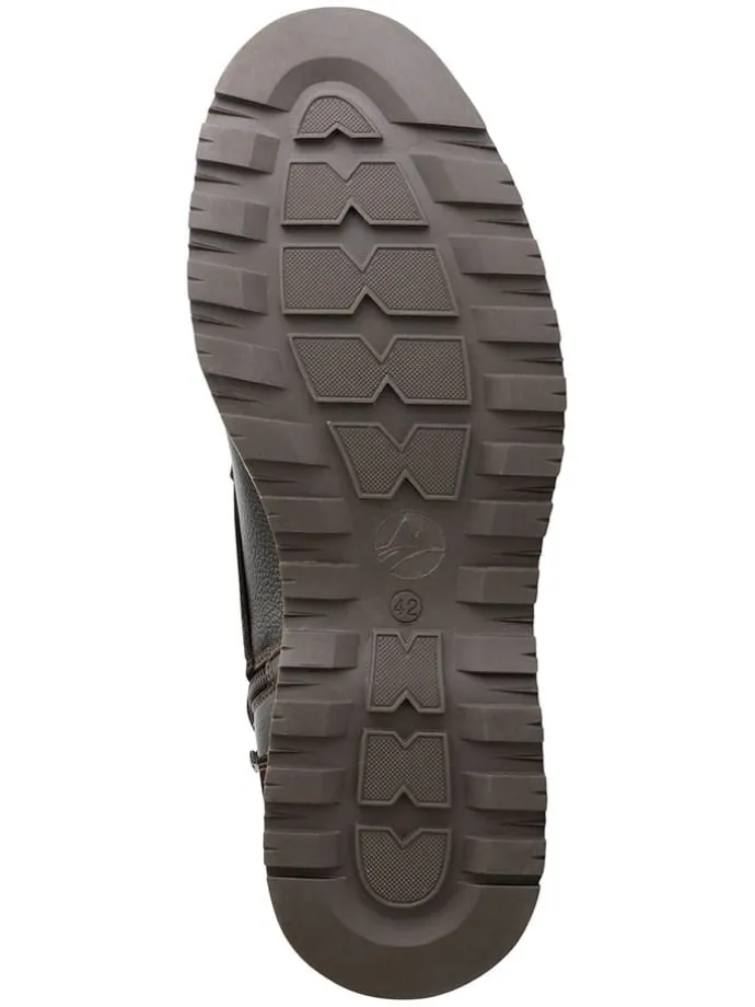 Leder-Boots "Sundby" in Braun