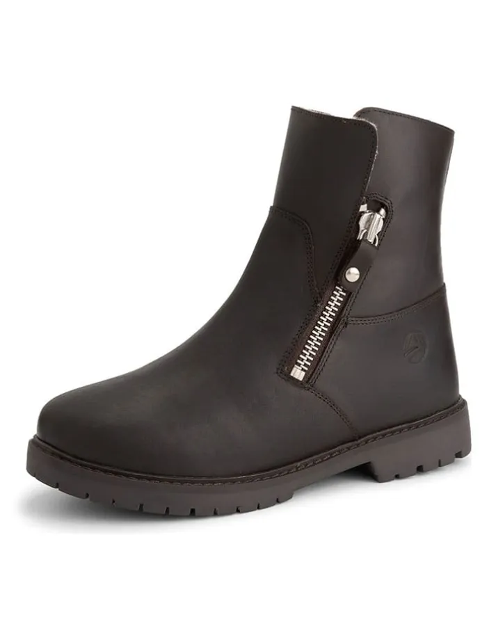 Leder-Boots "Vaerum" in Braun