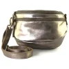 Leder-Brustbeutel in Braun - (B)27 x (H)18 x (T)13 cm