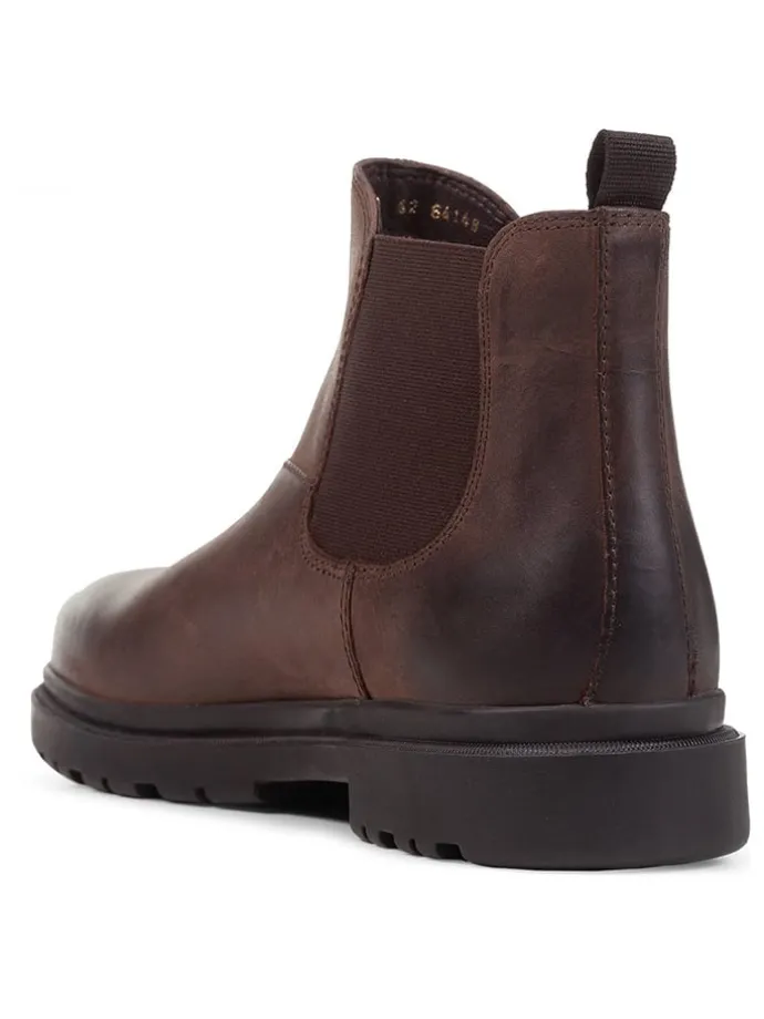 Leder-Chelsea-Boots "Andalo" in Braun