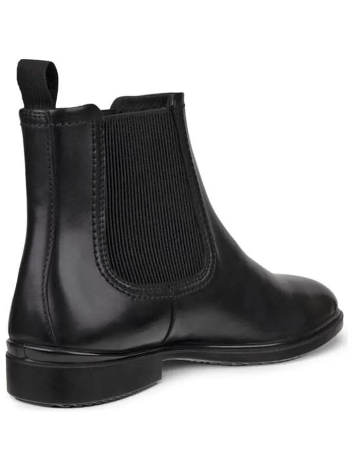 Leder-Chelsea-Boots "Classic" in Schwarz