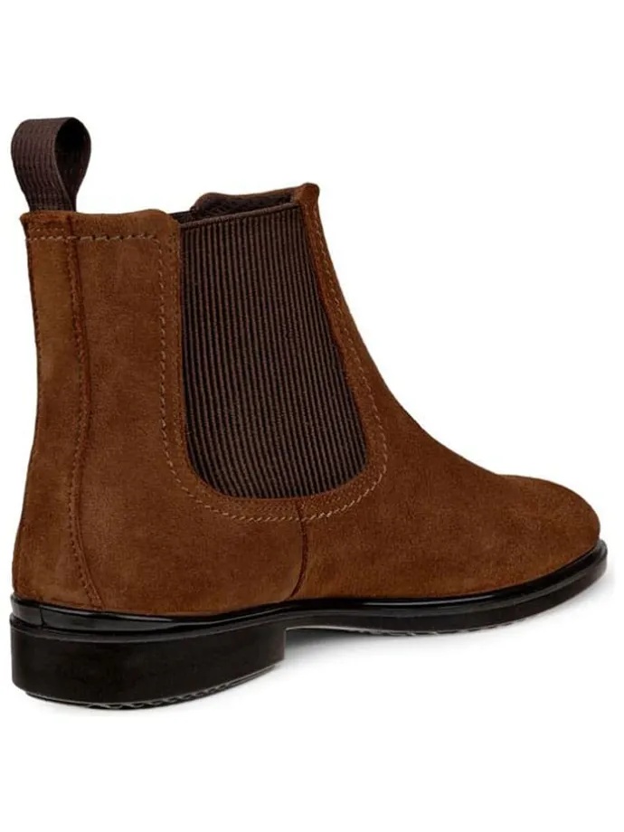 Leder-Chelsea-Boots "Classic" in Hellbraun