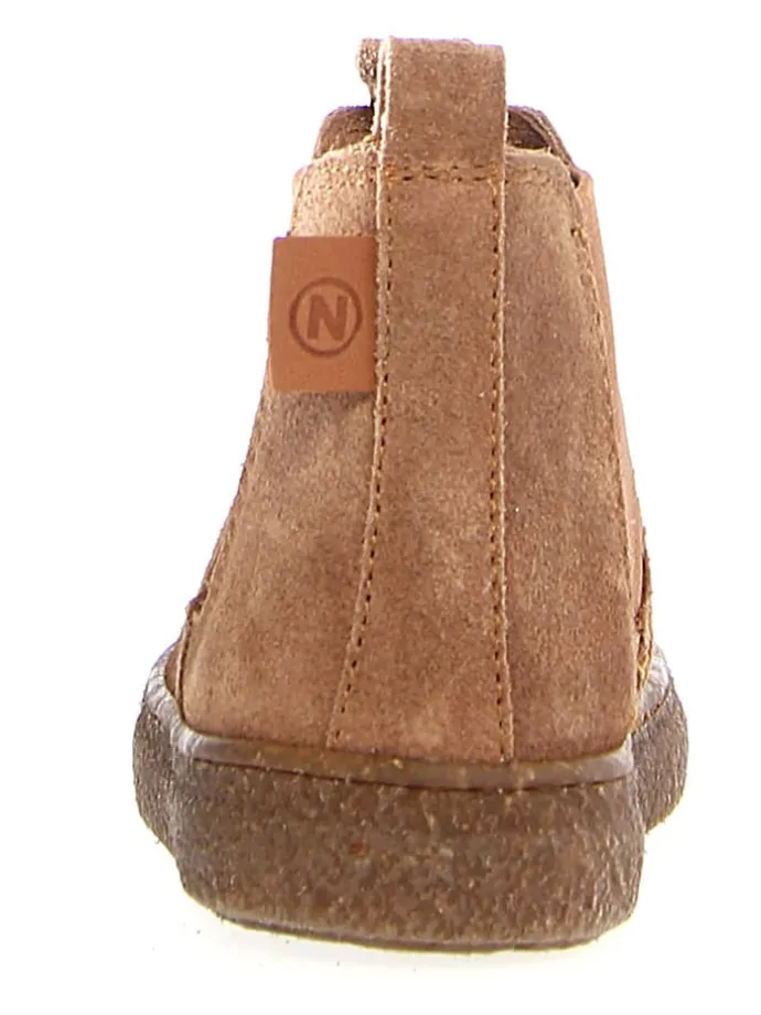 Leder-Chelsea-Boots "Figus" in Hellbraun