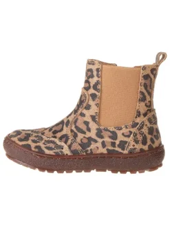 Leder-Chelsea-Boots "Norbert" in Braun