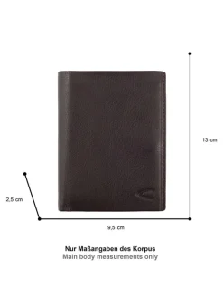 Leder-Geldbörse 