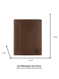 Leder-Geldbörse 