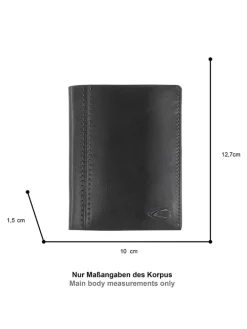 Leder-Geldbörse 
