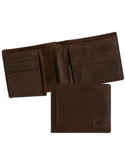 Leder-Geldbörse 