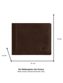 Leder-Geldbörse 