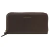 Leder-Geldbörse in Braun - (B)19 x (H)10 x (T)2,5 cm