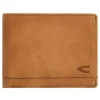 Leder-Geldbörse "Nimbus" in Camel - (B)12,5 x (H)9,5 x (T)1,5 cm