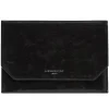 Leder-Geldbörse "Pouch M" in Schwarz - (B)23 x (H)16 x (T)1 cm