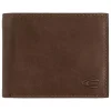 Leder-Geldbörse "Thai" in Cognac - (B)12 x (H)9,5 x (T)2 cm