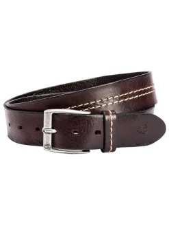 Leder-Gürtel in Braun