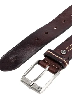 Leder-Gürtel in Braun