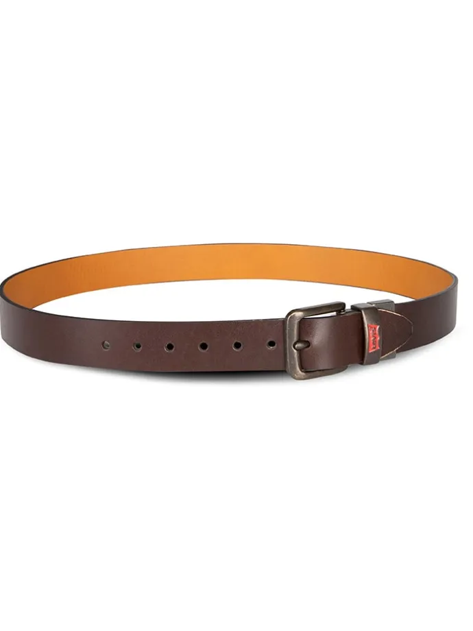 Leder-Gürtel in Braun