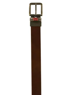 Leder-Gürtel in Braun