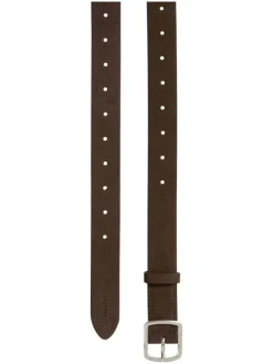 Leder-Gürtel in Braun