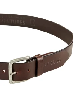Leder-Gürtel in Braun