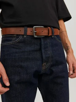 Leder-Gürtel in Braun