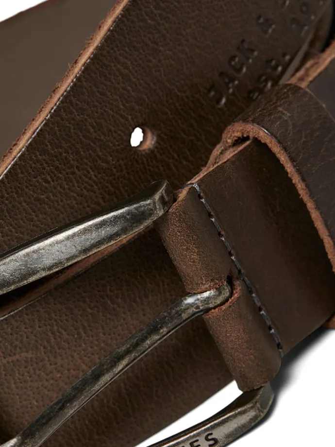 Leder-Gürtel in Braun