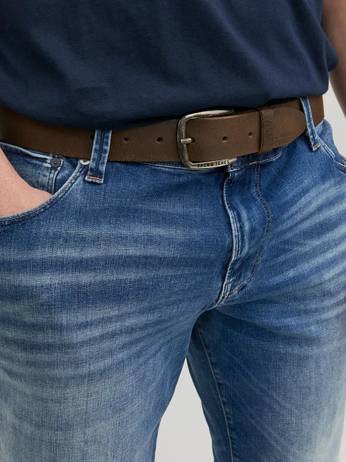 Leder-Gürtel in Braun
