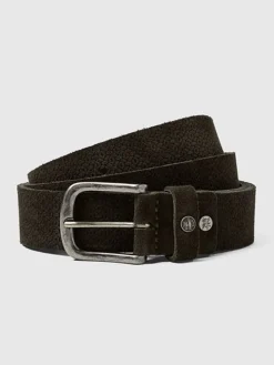Leder-Gürtel in Braun