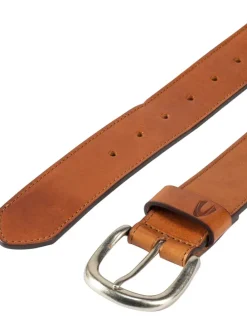 Leder-Gürtel in Hellbraun