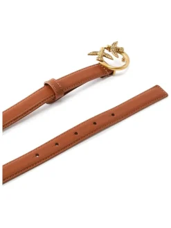 Leder-Gürtel in Hellbraun