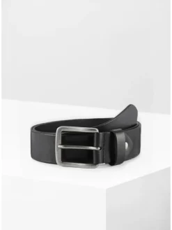 Ledergürtel in schwarz