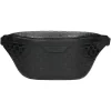 Leder-Gürteltasche in Schwarz - (B)38 x (H)19 x (T)10 cm
