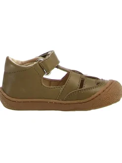 Leder-Halbsandalen