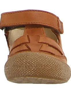 Leder-Halbsandalen