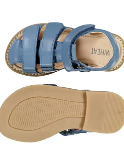Leder-Halbsandalen 
