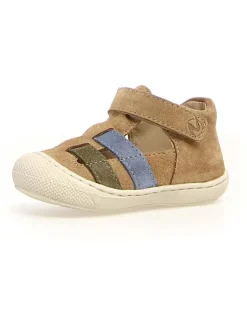 Leder-Halbsandalen 