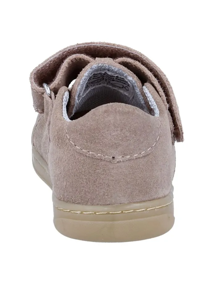 Leder-Halbsandalen "Dash" in Beige
