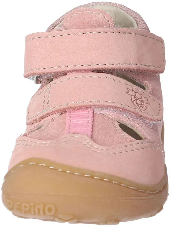 Leder-Halbsandalen "Ebi" in Rosa