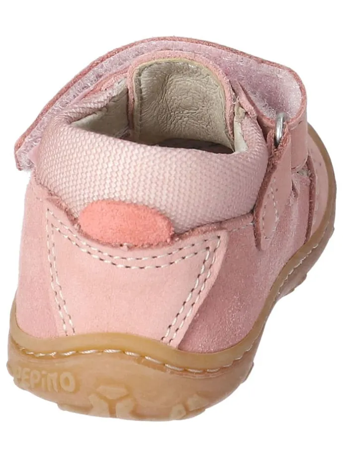 Leder-Halbsandalen "Ebi" in Rosa