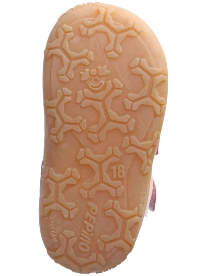 Leder-Halbsandalen "Ebi" in Rosa