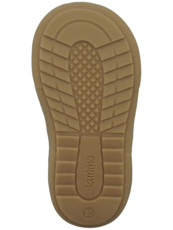 Leder-Halbsandalen in Grau
