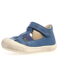 Leder-Halbsandalen