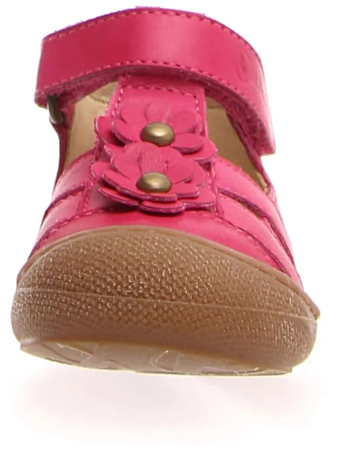 Leder-Halbsandalen "Maggie" in Pink