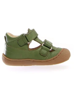 Leder-Halbsandalen