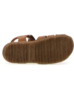 Leder-Halbsandalen 